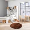 Circle Round Soft Carpet Kids Living Room Bedroom Floor Rug Mat Shaggy Area Rugs