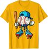Süßes Baseball Lifestyle 101 Bekleidung Baseball Drip Unisex T-Shirt 3
