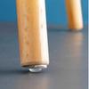Self Adhesive Transparent Door Stopper Protector Round Soft Silicone Granules Anti Slip Shock Absorbing Buffer Pads for Home