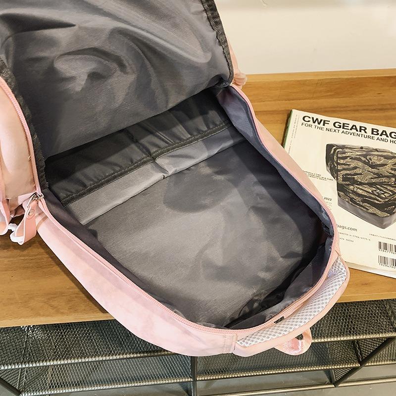 School bag new trend college student couple casual backpack style versatile youth student backpack