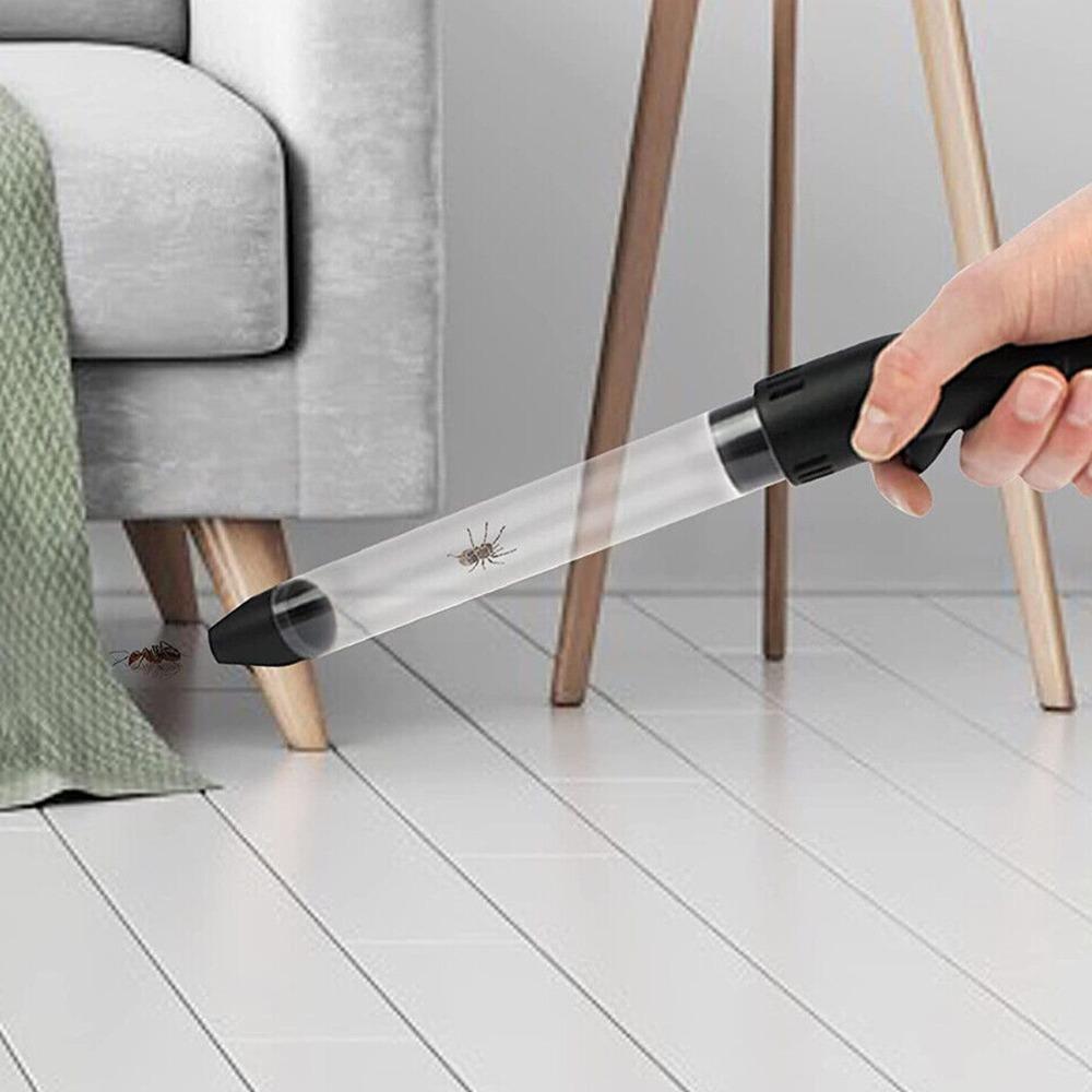 Ręczny z lampką LED urządzenie do odsysania owadów, chwytak do ćmy, odkurzacz do owadów, łapacz szkodników