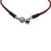 2X 30cm-220cm Motorcycle Hydraulic Brake Hose Line Cable 10mm Banjo For Suzuki Kawasaki Yamaha Honda Pipe Line Braided Oil Hose
