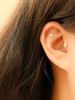 Minimalpiercing 14K Internal Vest Flower Labret Piercing