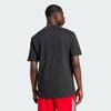 Adidas Logo Print Outdoor Casual Sport Rundhals T-Shirt Herren Tops Schwarz IZ2527