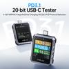 FNIRSI FNB-C2 6.5A 50V 240W 2 IN 1 Type-C USB Tester 1.54inch Digital Screen Voltmeter Current Power meter Cable Charger Test