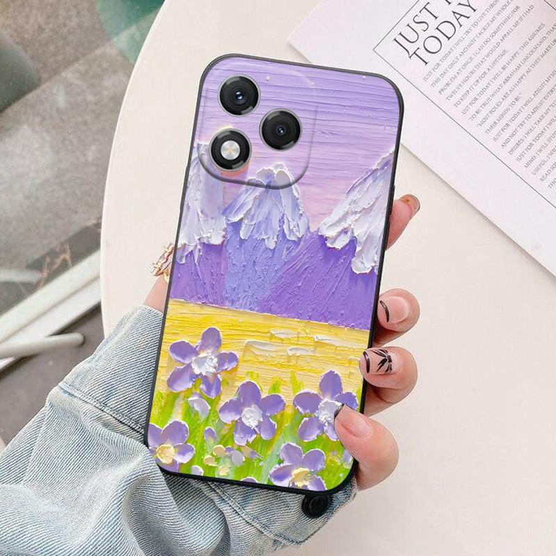 For Honor 400 Lite Case Black Silicon Soft TPU Phone Cases for Honor 400 Lite 5G Protective Back Shells Coque ABR-NX1 400 Lite