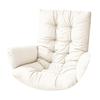 Waterproof Egg Chair Cushion Thicken Patio Hanging Basket Chair Cushion Egg Chair Cushion with Armrests for Indoor Outdoor Basket Swing
