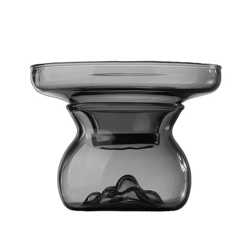 Shangqi Wooden Handle Square Glass Tea Pitcher with Infuser