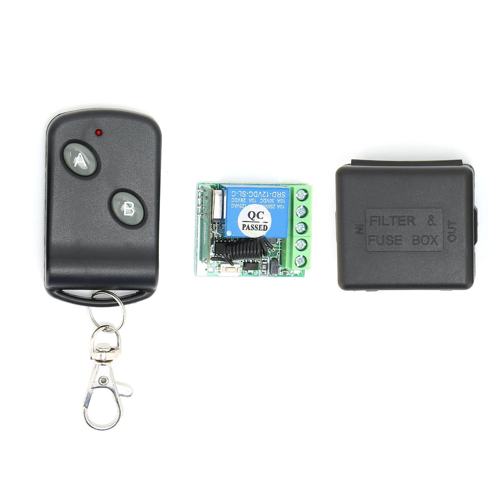 

AKHD2 Two Button Remote Control Light and Portable Signal Strong Learning Wireless Control Switch