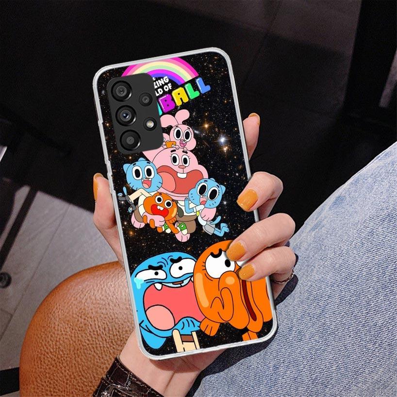 The Amazing World Gumball Phone Case For Samsung Galaxy A17 A16 A15 A14 A13 A57 A56 A55 A54 A53 A37 A36 A35 A34 A33 A26 A25 A24