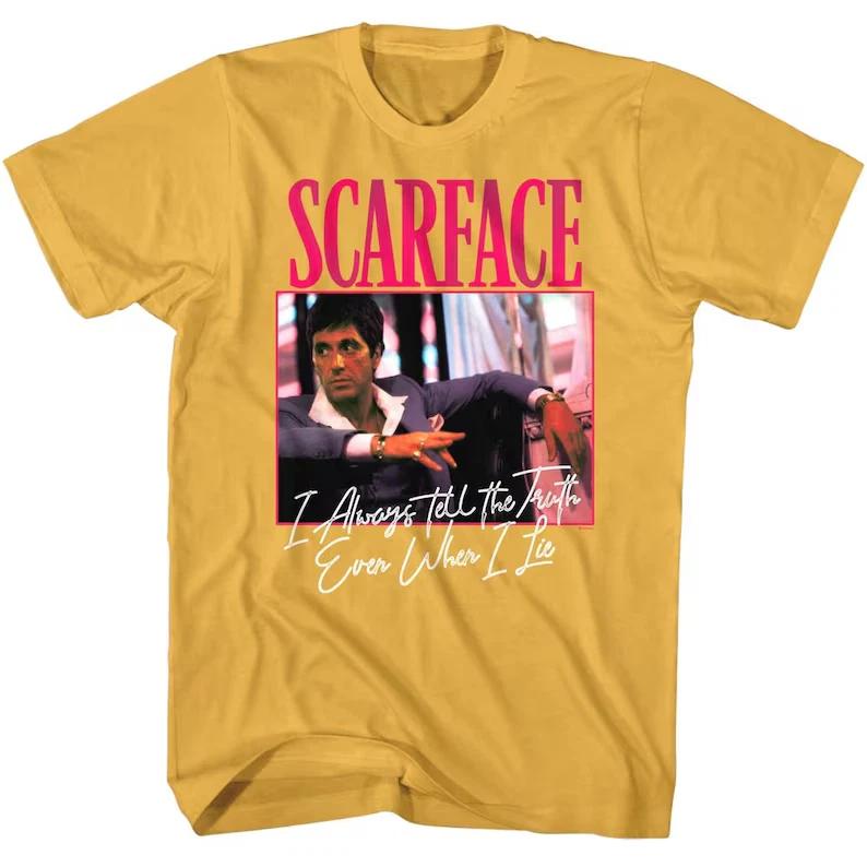 Scarface Shirt Always Tell The Truth Gangster Movie Merch Tee M