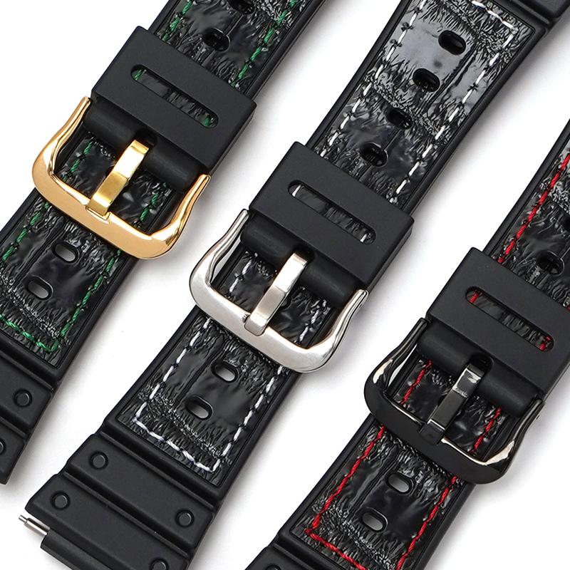 Modified Kit for Casio G-Shock GA-2100 GA-2110 Replacement Men TPU Rubber Quick Release Watch Band Strap Case Bezel Accessories