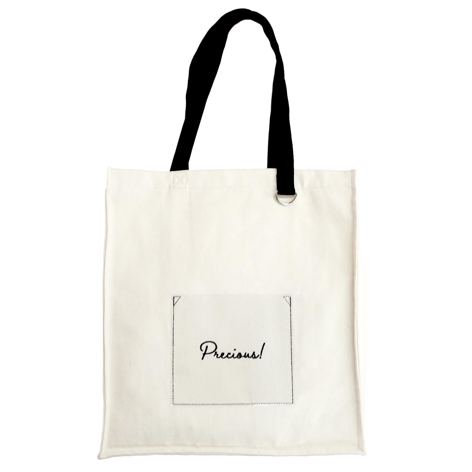 

tote bag that can fit a fan up to the wide with zipper Oshikatsu Hapira [Hapila! ] W/Fave Large-capacity handle, canvas, gusset, pocket, carry-on,