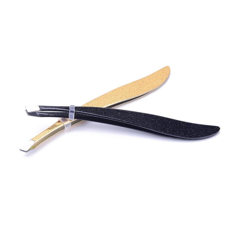 Professional Stainless Steel Tweezer Eyebrow Face Nose Hair Clip Remover Tool