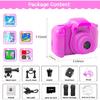 Kids Camera Underwater Waterproof Digital Camera for Kids 2 Inch IPS Screen 1080P HD Kids Video Action Camera for 3 4 5 6 7 8 9 10 Year Old Girls