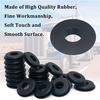 Glad Hand Seal, 20Pcs Gladhand Washers Rubber Seals Black Gasket Elastic Grommets For Semi Trucks Trailers Brake Air Hose Parts Number 10028