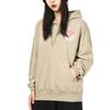 Puma Downtown Graphic Hoodie With Letter Print, Long Sleeve Women Tops Khaki 533049-42