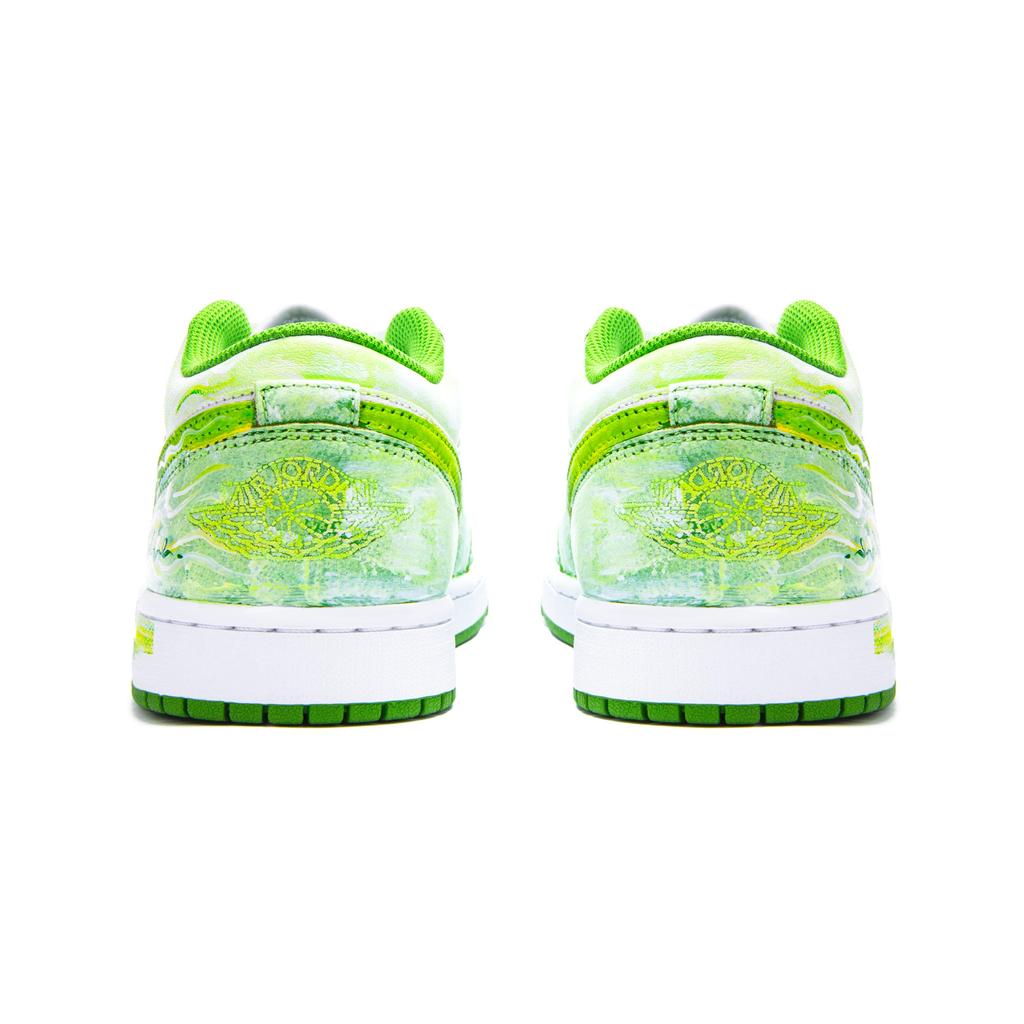 Jordan Air Jordan 1 Abrasion Resistant Abrasion Resistant Low Top Skateboard Shoes Unisex Green HF4823-100(Team1326-XBOX)