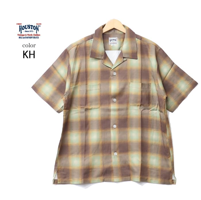 OMBRE CHECK SHIRT [Houston] S/S