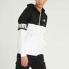 PUMA Colorblock Casual Hooded Jacket Men Jacket White 670936-01