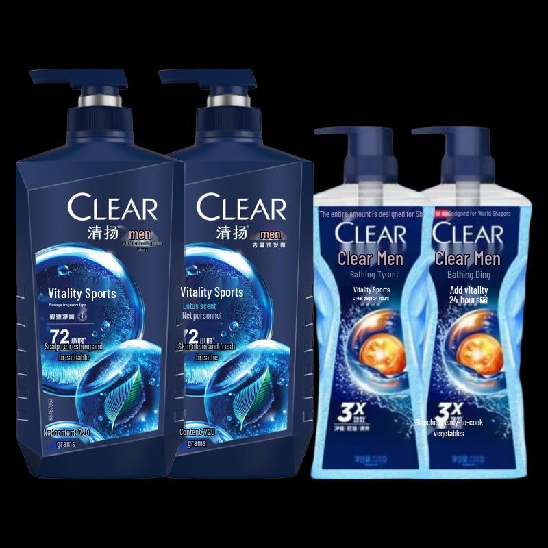 Набор Clear Men Active Sport Мята Шампунь и Гель для душа