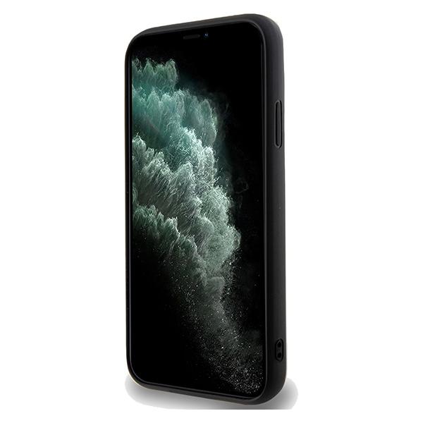 Guess Guhcn61Pmsdgsk Iphone 11 / Xr 6.1 Czarny/Black Hardcase Disco Metal Script