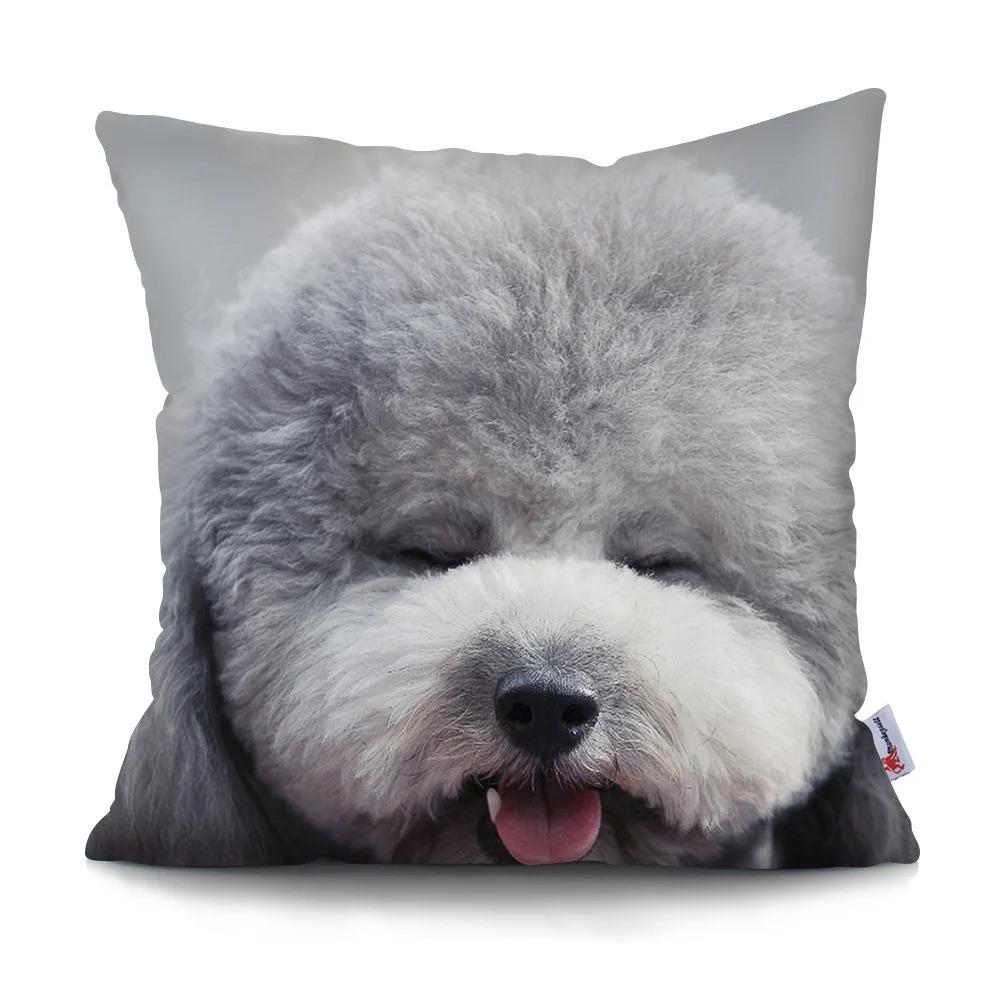 Cute Dog Animal Decorative Pillowcase Living Room Office Ornaments Home Pillowcase