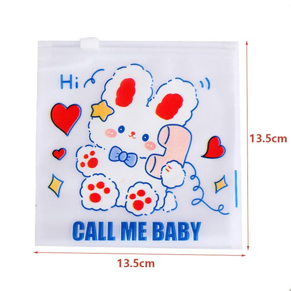 Transparent Pen Bag Waterproof Storage Bag INS Stationery Bag  Gift