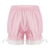 Kids Girls Bloomers Pettipants Elastic Waist Pumpkin Shorts Summer Solid Color Safety Bottoms