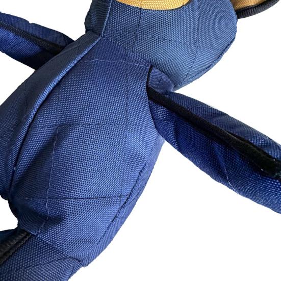 Yousheng Unbreakable Bear Dog Chew Toy for Aggressive Chewers Indestructible Stuffed Plush Bear Interactive Squeaky Toy for Small Medium Large Dogs