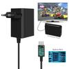UK Plug AC Adapter Charger For Nintendo Switch / OLED Type C USB Wall Charger