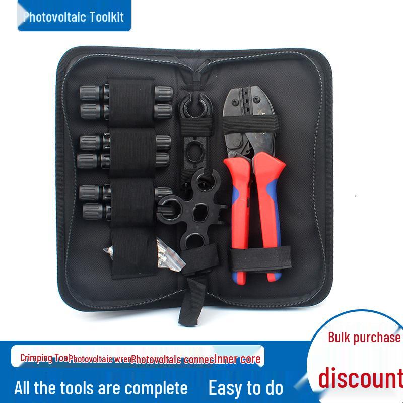 MC4 Photovoltaic Cable Connector Crimping Tool Kit LY-2546B