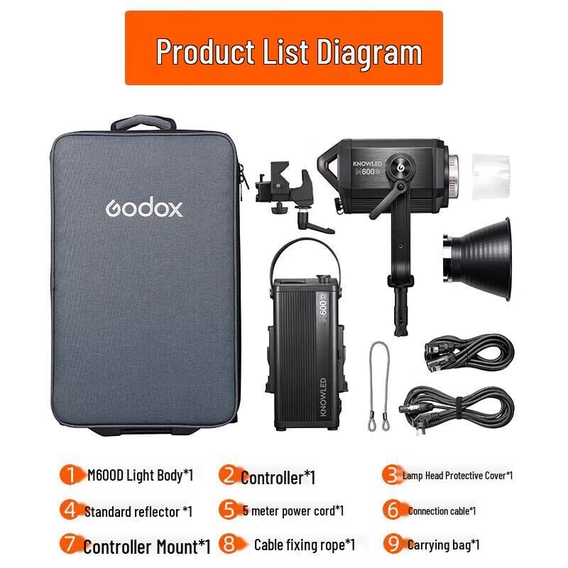 Godox M600 Series LED Film & Studio Light