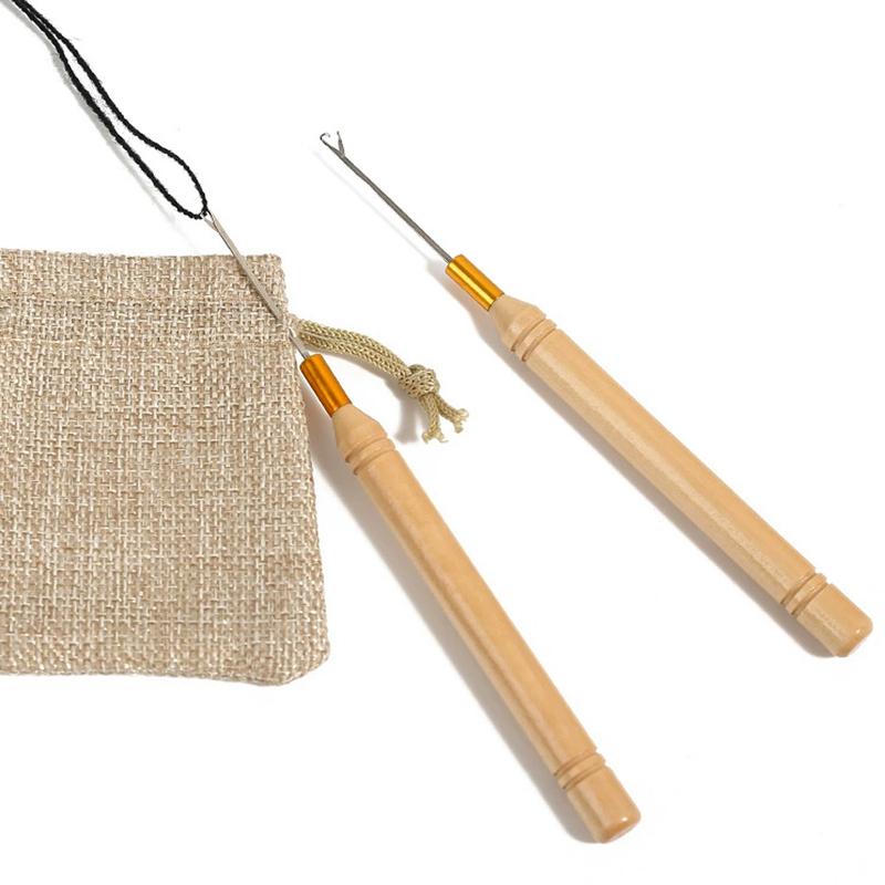 Hair Extension Tool Kit Includes Extension Pliers Crochet Hook Bead Stringer and Nano Ring for Making Styling Accessories