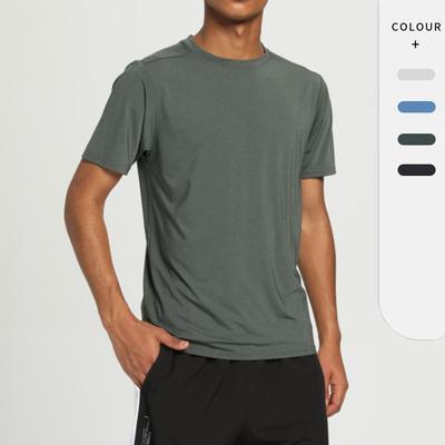 Short Sleeved Quick Drying Men's Sports and Leisure Running T-shirt Basketball Needle Eye T-Shirts