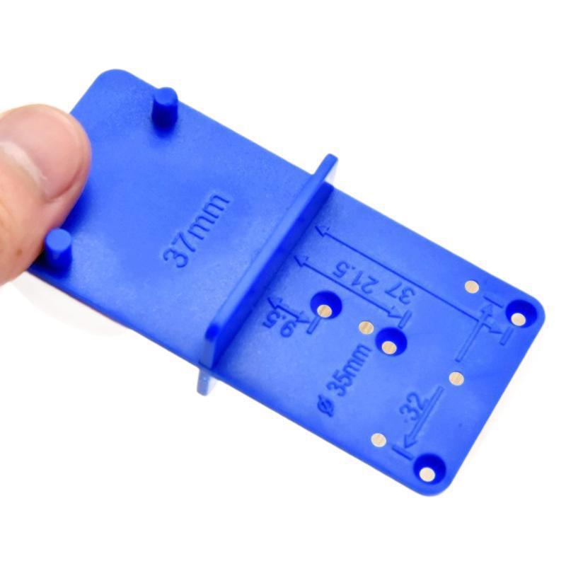 1Set Hinge Punching Positioning Ruler Template Woodworking Hinge Installation Auxiliary Tool Hinge Drilling Locator Cabinet Door