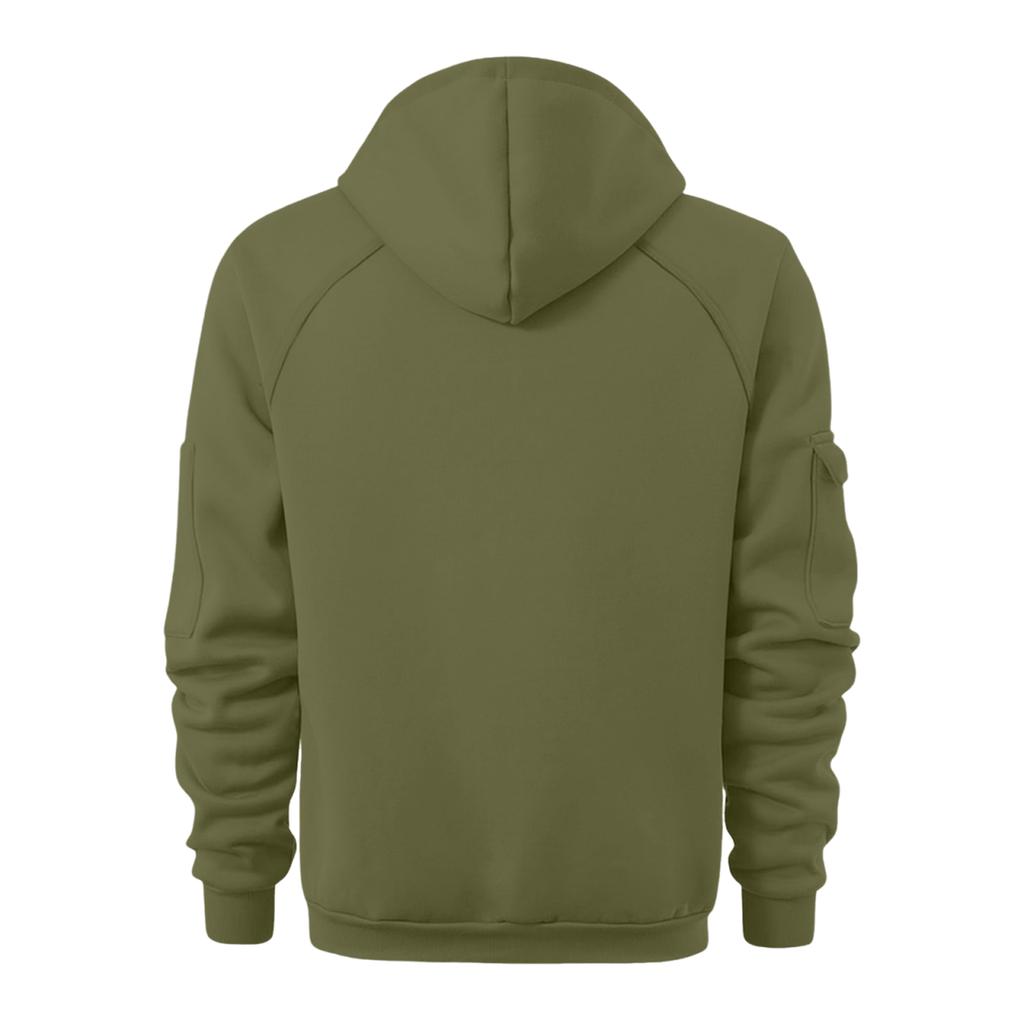 Men Athletic Workout Jacket Fashion Sweatshirt  Pockets Fall Fashion  Oversized Hoodies