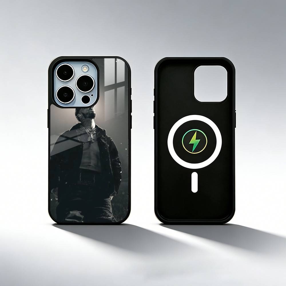 Чехол для телефона Anuel AA-Real Hasta La Muerte для iPhone17,16,15,14,13,12,11 Plus,Pro Max Магнитный Для Magsafe Беспроводной Зарядки iPhone12PRO