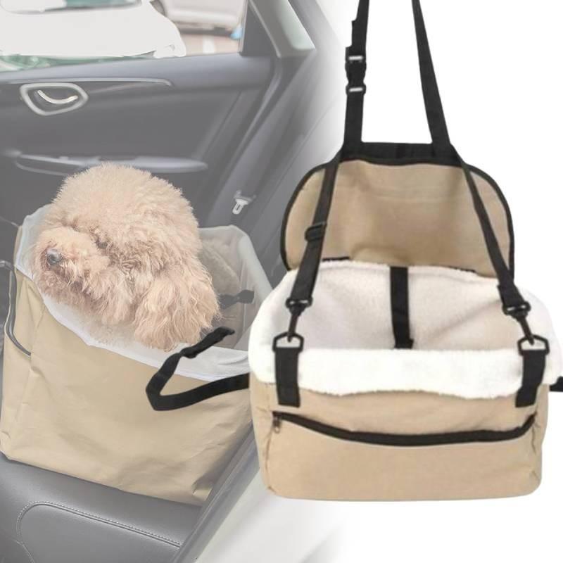 Pet Seat Carrier Snoozer Cat Puppy Dog Car Portable Safety Basket Front Bag Gift