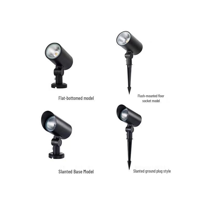 Outdoor 15W LED Ground Spotlight with Slanted Bezel