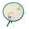 Lightweight Handheld Round Fan Portable Mini Pocket Fan Creative Cartoon Folding Fan  Men