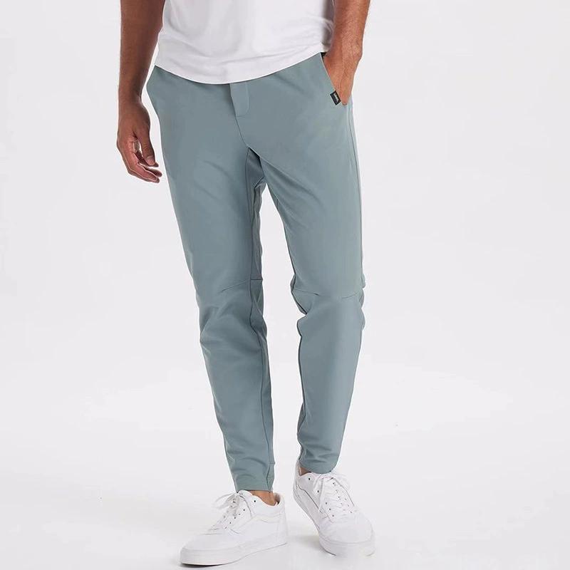 Tights for Menn Cargo Bukser Joggebukser Herrebukser Nye Arbeidsbukser for Menn Vevd Stoff Avslappede Tynne Is Silke Bukser