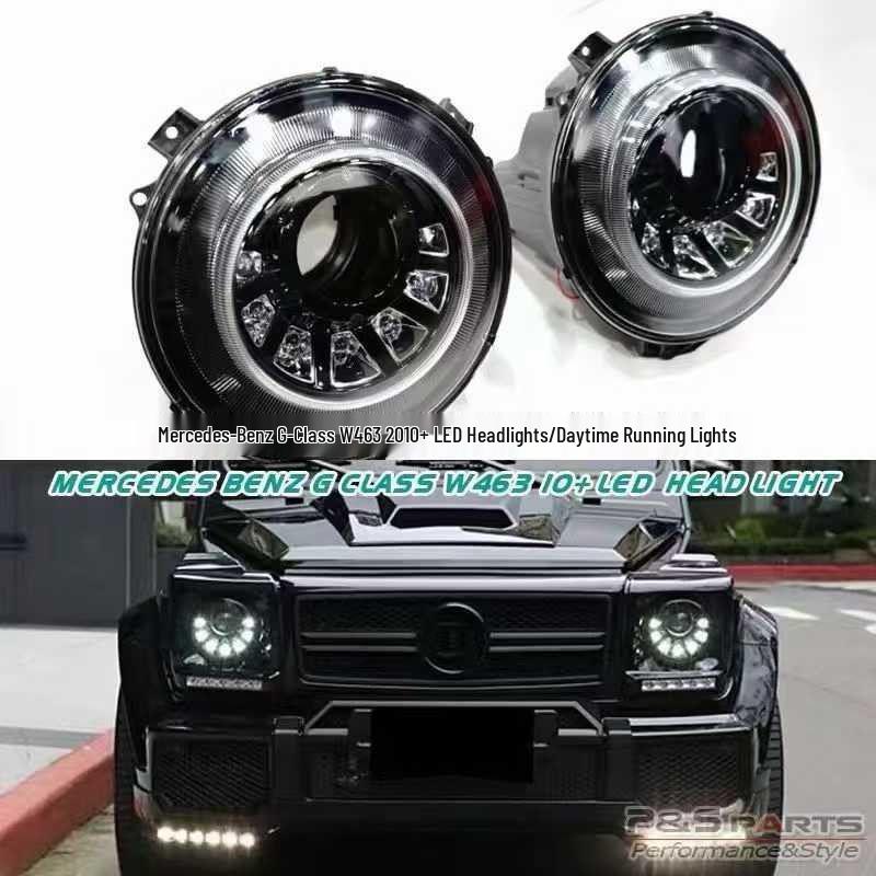 

Mercedes G-Class W463 (00-18) Geometric/Tear-Drop Headlight Upgrade