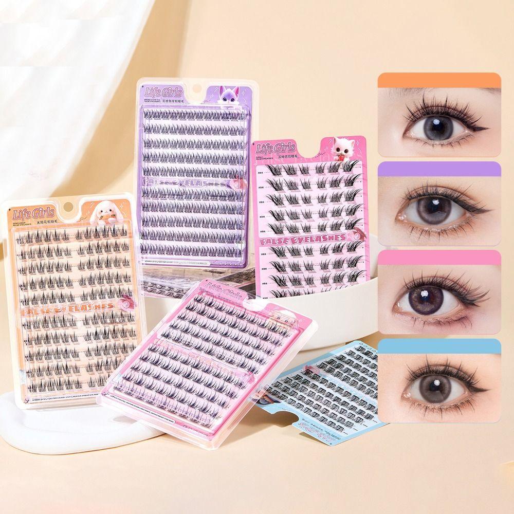 

3D Fluffy False Eyelashes Single Cluster Grafting Eyelashes Fashion Artificial Eyelashes Cosplay Style 6