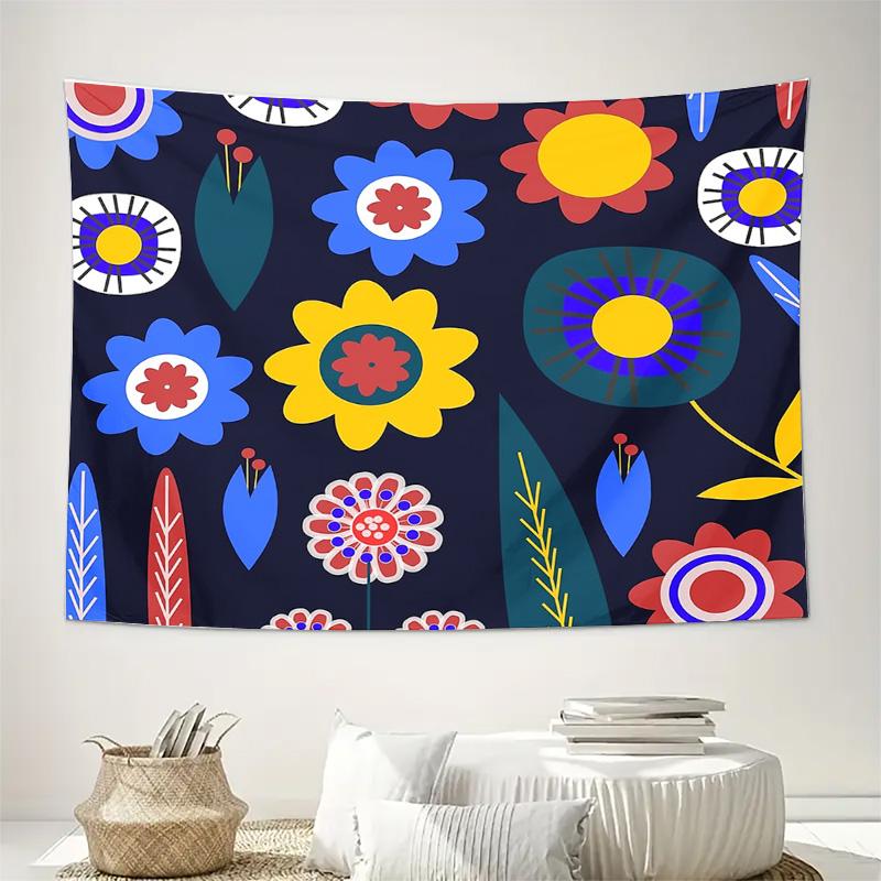 Bohemian Tapestry Wall Hanging Aesthetic Room Decor Nature Forest Tree Pattern Home Textile Dorm Room Decor Gift Large Wall Art