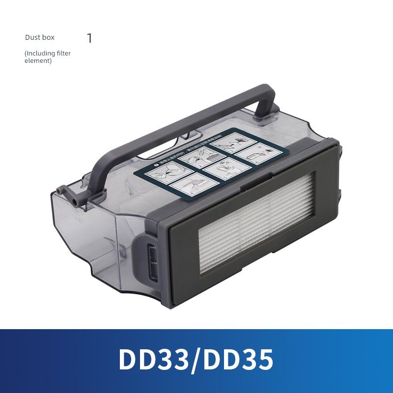 Applicable To Ecovacs DD35 56/33 Sweeping Robot Side Brush Accessories Main Rolling Brush Rag Filter Screen