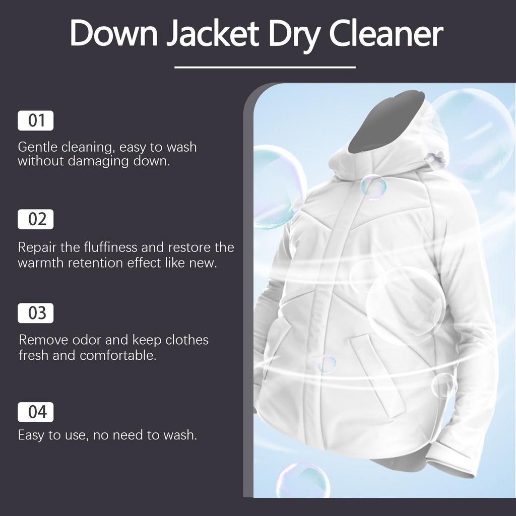 The Gentle Of The Down Jacket Detergent Restores Fluffiness, Repairs The Structure Of Down, Dirt And Odor Without Damaging The 50ml