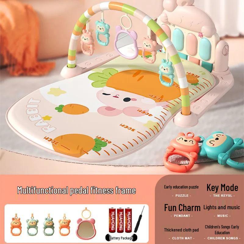 

Пианино для ног животных Детский игровой коврик с подсветкой и музыкой