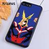 Funda blanda para teléfono Krajews Boku no Hero Academia All Might para iPhone 14 5 6s 7 8 plus XR XS 11 12 13 pro max Samsung S21 S22ultra
