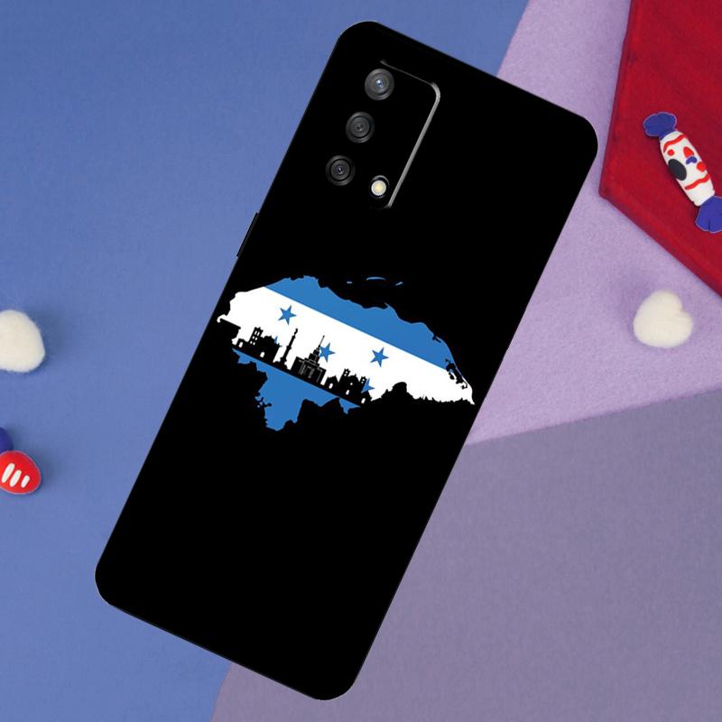 Honduras Flag Case For OPPO A74 A94 A54 A17 A57 A77 A18 A58 A78 A98 A15 A52 A72 A5 A9 A53S A16 A76 A96
